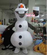 Frozen Olaf Mascot Costumes Carnival Party Cosplay Suit